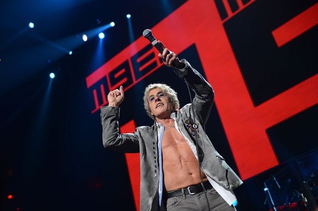 Roger Daltrey's chest steals the show 